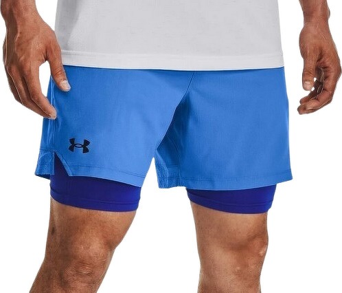 UNDER ARMOUR-UA Vanish Woven 2in1 Sts-BLU-image-1