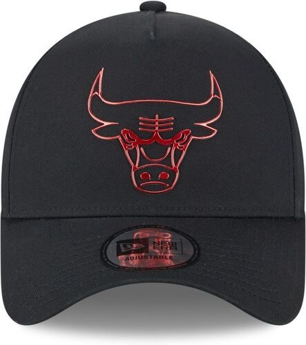 NEW ERA-New Era E Frame Snapback Cap Foil Logo Chicago Bulls-1