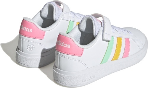 adidas Sportswear-Chaussure à lacets élastiques et bride sur le dessus Grand Court Court-1