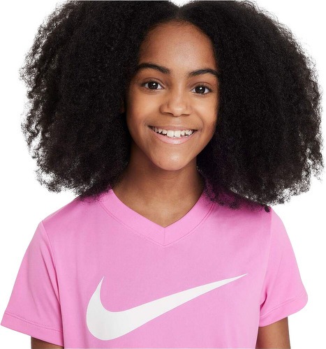 NIKE-Drifit Tee Rleg Vneck Swoosh-2