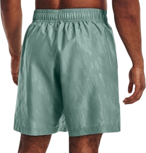 UNDER ARMOUR-Ua Woven Emboss Shorts Grn-1