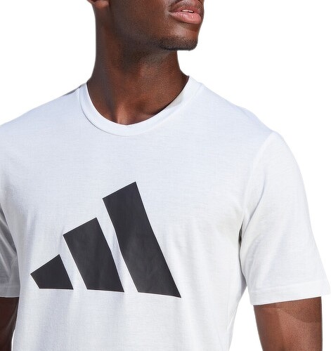 adidas Performance-T-shirt de training avec logo Train Essentials Feelready-3