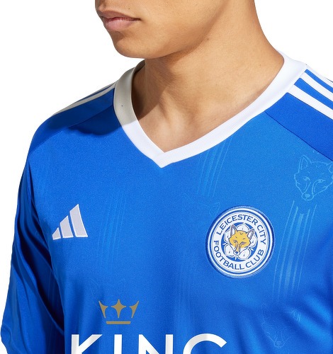adidas Performance-Maillot Domicile Leicester City FC 23/24-2