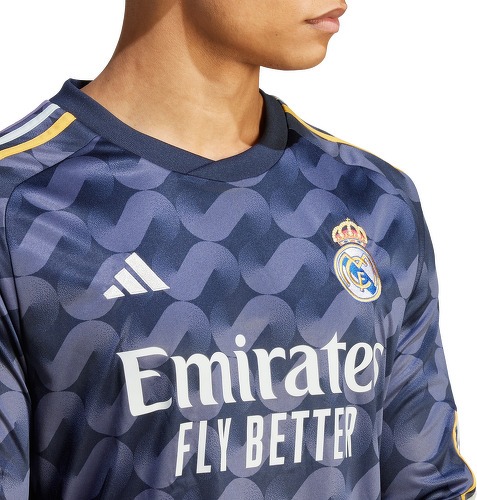 adidas Performance-Maillot manches longues Extérieur Real Madrid 23/24-4
