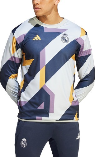 adidas Performance-Haut d'échauffement chaud Real Madrid-4