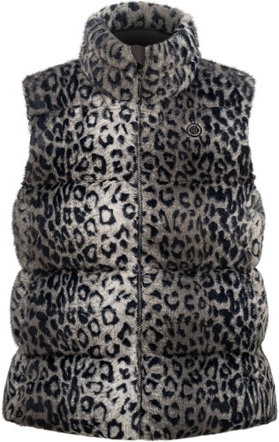 POIVRE BLANC-Doudoune Poivre Blanc 1205 Leopard Grey Femme-image-1