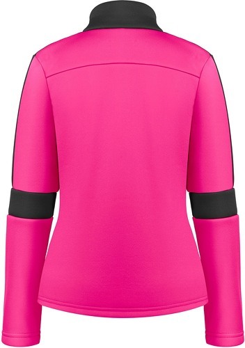 POIVRE BLANC-Veste Stretch Polaire Poivre 1701 Magenta Pink-1