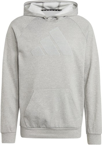 adidas Performance-Sweat-shirt à capuche gros logo Game and Go Training-0