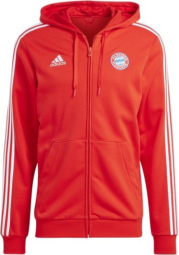 adidas Performance-Veste à capuche entièrement zippée FC Bayern DNA-0