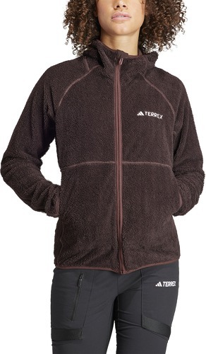 adidas Performance-Giacca Con Cappuccio Reversibile Fleece Terrex-3