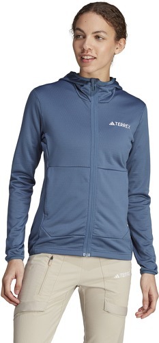 adidas Performance-Giacca Con Cappuccio Fleece Leggera Terrex Xperior-1