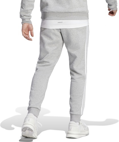 adidas Sportswear-Pantalon fuselé à 3 bandes en molleton Essentials-4