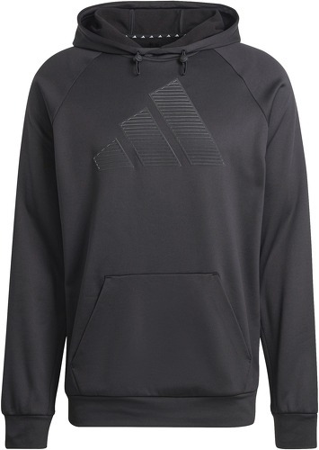 adidas Performance-Sweat-shirt à capuche gros logo Game and Go Training-2