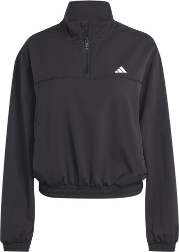 adidas Performance-Veste de survêtement toile zip 1/4 AEROREADY Train Essentials-3