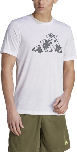 adidas Performance-T-shirt de training graphique Train Essentials Seasonal-4