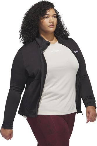 adidas Performance-Veste légère molleton entièrement zippée Terrex Multi (Grandes tailles)-3