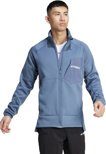 adidas Performance-VESTE ENTIÈREMENT ZIPPÉE MOLLETON ÉPAISSEUR MOYENNE TERREX XPERIOR-2