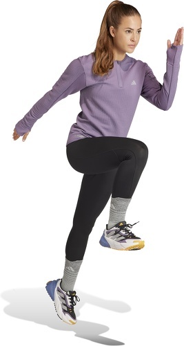 adidas Performance-Sweat-shirt de running demi-zip Ultimate Conquer the Elements COLD.RDY-1