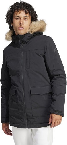 adidas Sportswear-Parka à capuche fourrure-1