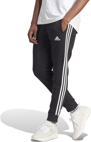 adidas Sportswear-Pantalon fuselé à 3 bandes en molleton Essentials-1