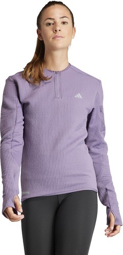 adidas Performance-Sweat-shirt de running demi-zip Ultimate Conquer the Elements COLD.RDY-2