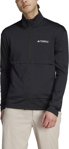 adidas Performance-Giacca Leggera Fleece Terrex Multi-3