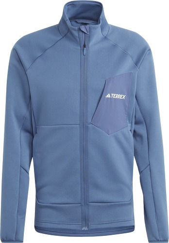 adidas Performance-VESTE ENTIÈREMENT ZIPPÉE MOLLETON ÉPAISSEUR MOYENNE TERREX XPERIOR-0