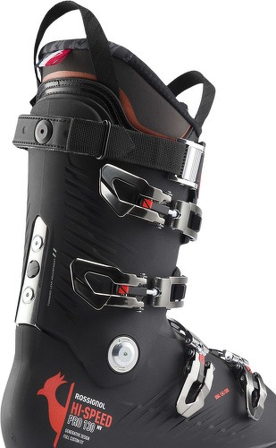 ROSSIGNOL-Chaussures De Ski Rossignol Hi-Speed Pro130 Ca Mv Gripwalk Black Red-4