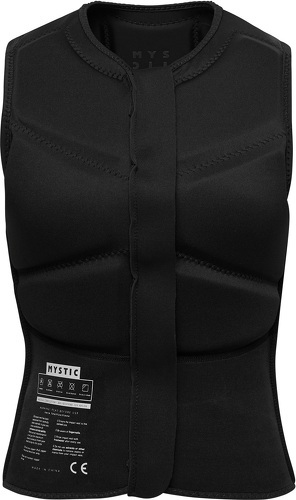 Mystic-Mystic Femmes Star Front Zip Gilet Anti-heurt - Blac-2