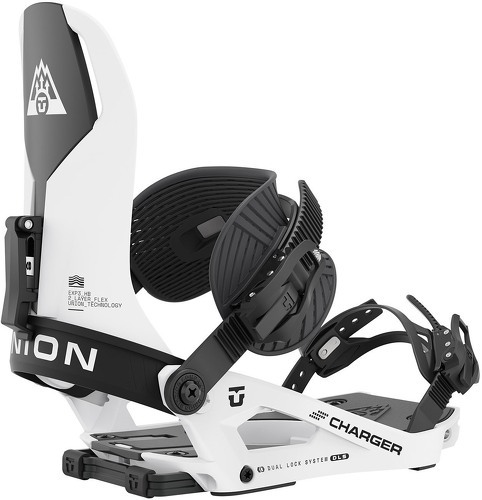 union-Fixations De Snowboard Union Exp Charger Blanc Homme-1