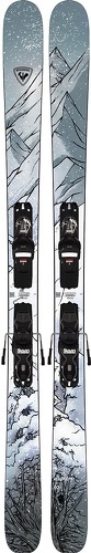 ROSSIGNOL-Pack Ski Rossignol Blackops 92 + Fixations Xp 11 Homme-1