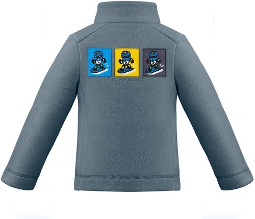 POIVRE BLANC-Pull Polaire Poivre Blanc 1550 Thunder Grey-1