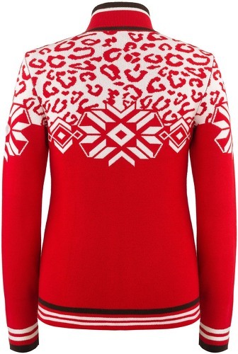 POIVRE BLANC-Veste En Maille Poivre Blanc 3501 Scarlet Red 8 Fille-1
