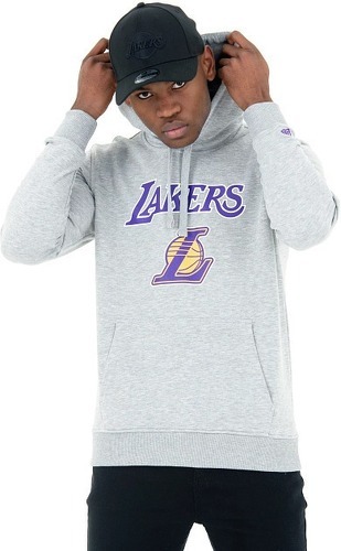 NEW ERA-Sweatshirt à capuche Los Angeles Lakers-image-1