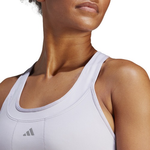 adidas Performance-Brassière de running à poches Maintien moyen-3