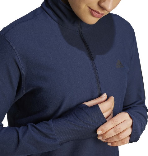 adidas Performance-Felpa Shirt 1/2 Zip Own The Run-1