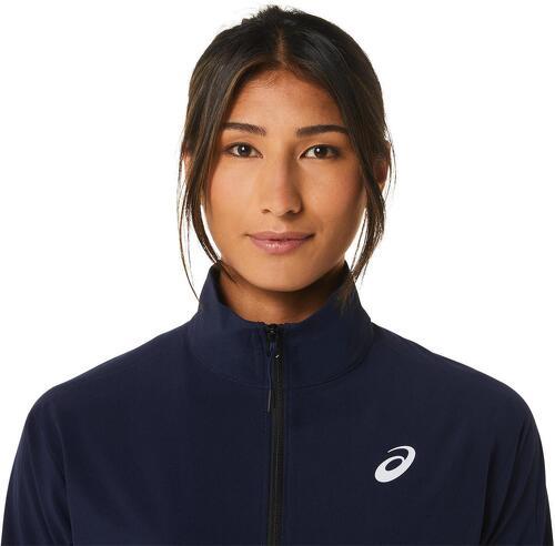 ASICS-Veste zippée Asics Match Femme Bleu marine-4