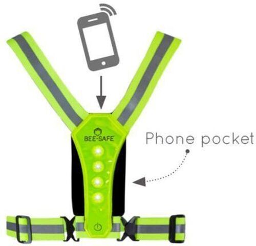 Bee-Safe-LED Harness Phone Pocket-0