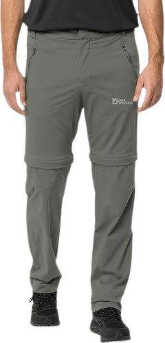 Jack wolfskin-Pantalon De Randonnée Zippé Jack Wolfskin Glastal-1