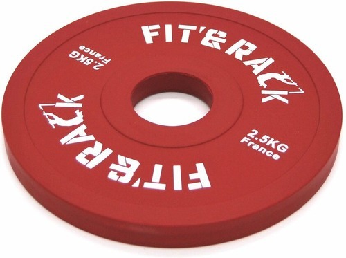 Fit & Rack-Poids Additionnel Compétition Fit & Rack 2,5Kg - Disques-0