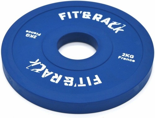 Fit & Rack-Poids Additionnel Compétition Fit & Rack 2Kg - Disques-0