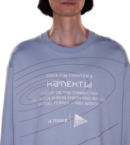 adidas Performance-T-shirt à manches longues Terrex + and wander Xploric (Non genré)-1