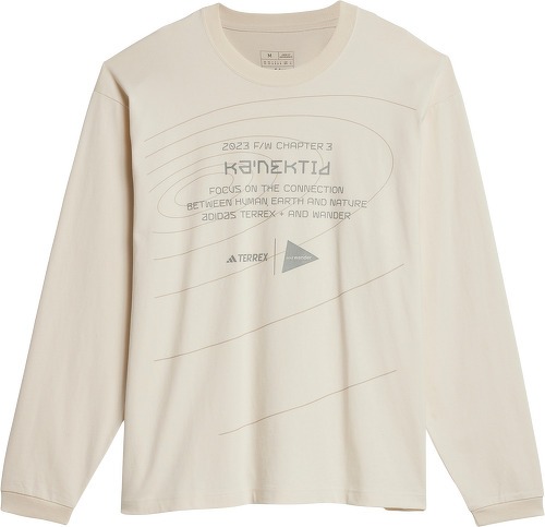 adidas Performance-T-shirt à manches longues Terrex + and wander Xploric (Non genré)-3