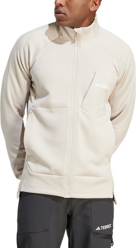 adidas Performance-VESTE ENTIÈREMENT ZIPPÉE MOLLETON ÉPAISSEUR MOYENNE TERREX XPERIOR-3