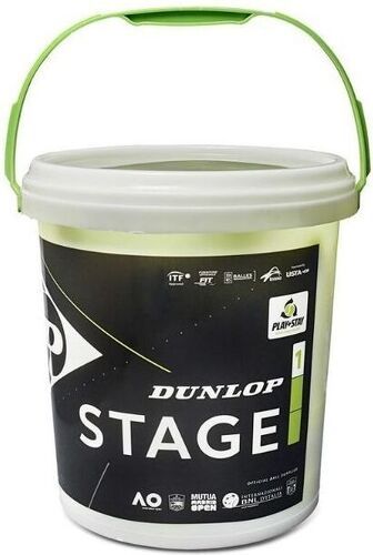 DUNLOP-Baril De 60 Balles Dunlop Stage 1-0