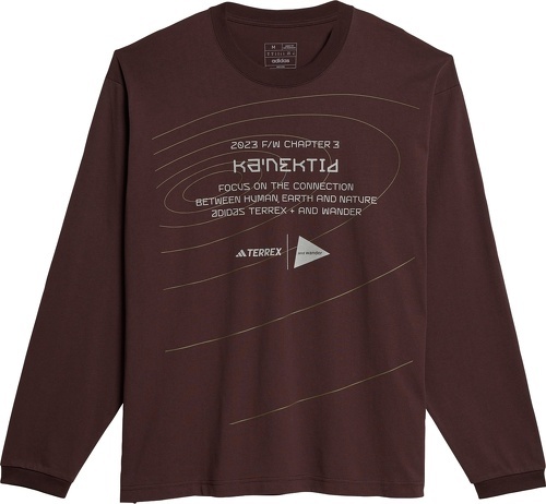 adidas Performance-T-shirt à manches longues Terrex + and wander Xploric (Non genré)-0
