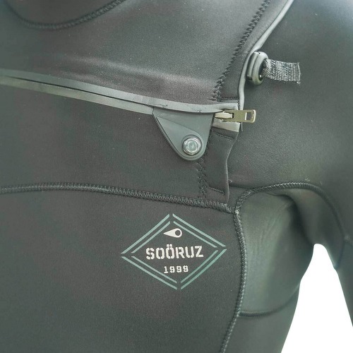 Soöruz Surfwear-Combinaison FIGHTER 3/2mm  - OYSTERPRENE Chest-zip-2