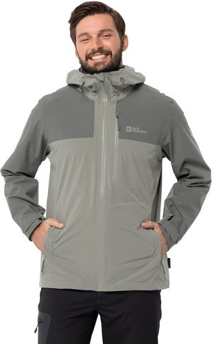 Jack wolfskin-Veste imperméable Jack Wolfskin Go Hike-1