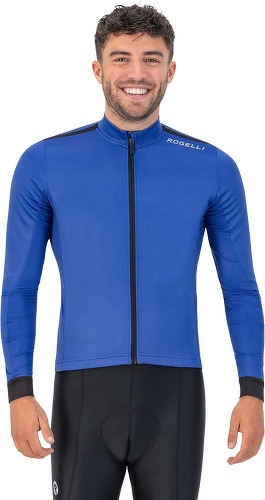 Rogelli-Maillot Manches Longues Velo Core - Homme - Bleu-2