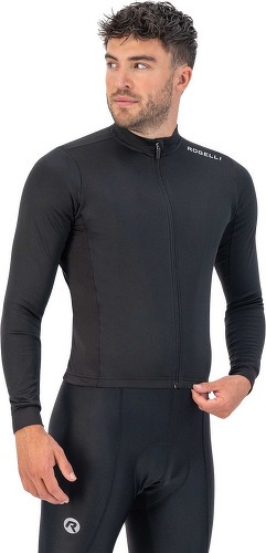 Rogelli-Maillot Manches Longues Velo Core - Homme - Noir-2